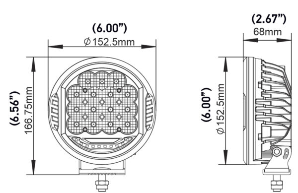 Kit Faro 500 LED (par) - Imagen 2