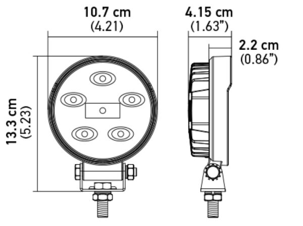 Hella Value Fit® Foco de Trabajo 10/30v. 5RD LED - Corto Alcance - Imagen 5