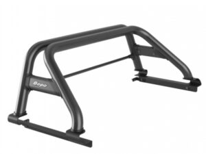 Barra sobre riel "Elegance" Bepo Ford Ranger XL/XLS/Raptor D/C - Negra 2013-2025
