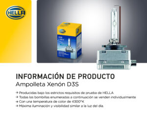 Ampolleta Xenón D3S