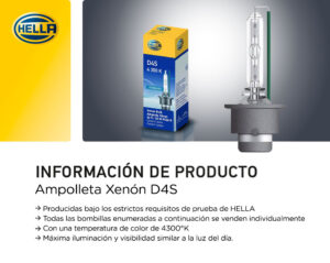 Ampolleta Xenón D4S