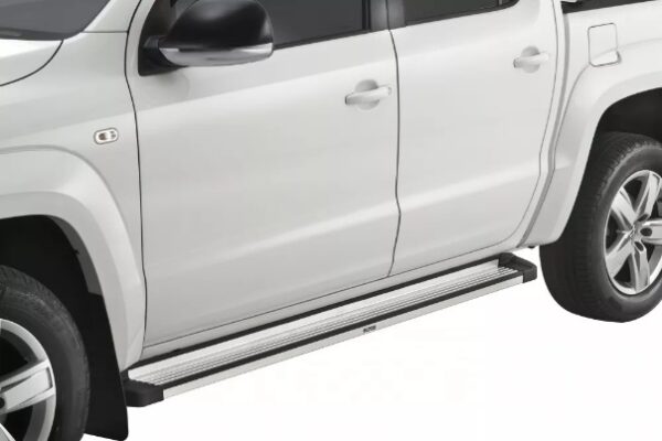 Pisaderas "G3" Bepo VW Amarok Trendline/Comforline/Highline D/C - Aluminio Negra/cromo   2010-2024
