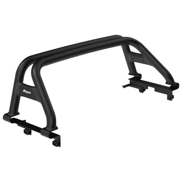 Barra sobre riel "Elegance" Bepo Ford New Ranger XL/XLS/XLT/Raptor D/C - Negra  2023-2025 - Imagen 2