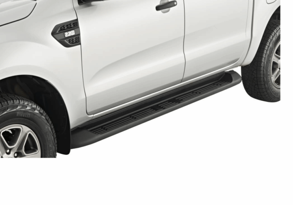 Pisaderas "Plástica" Bepo Ford New Ranger XL/XLS/XLT/Raptor D/C - Negra  2023-2025