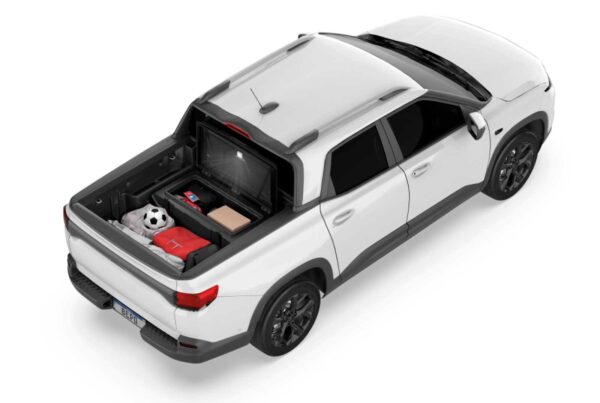 Accesorio Exterior Bepo Caja Plastica Pickup Pequeña - 160 Lts. (L:97-An:42-Al:43cms) /-/