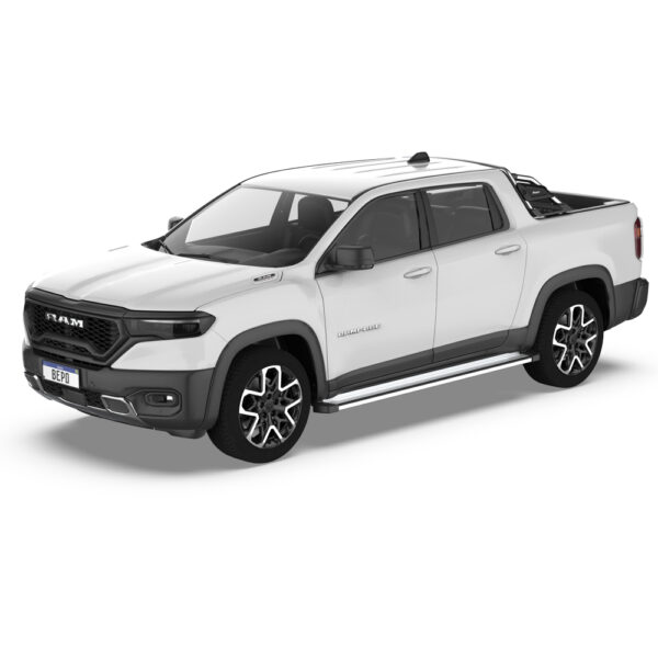 Pisaderas "G3" Bepo RAM Rampage BigHorn/Laramie/RT D/C - Aluminio  2024-2025 - Imagen 2