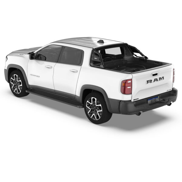 Pisaderas "G3" Bepo RAM Rampage BigHorn/Laramie/RT D/C - Aluminio Negra 2024-2025