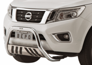 Defensa "Safari" Bepo Nissan NP-300 D/C - Cromo 2017-2020