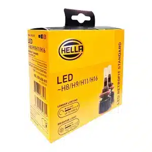 Ampolleta LED H8/H9/H11/H16 12/24v. 18W 6.0K Standard (par)
