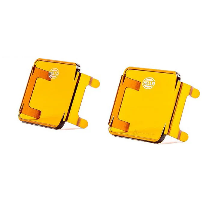 Tapa protectora Cubo 3.2" LED - Ambar