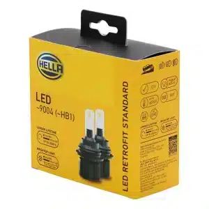 Ampolleta LED 9004 (HB1) 12v. 18W 6.0K Standard (par)